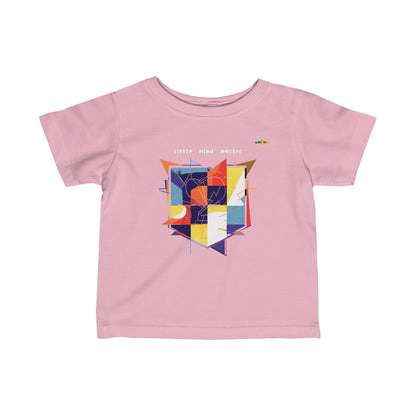 Little Mind Master Mindful Learning logo Infant Fine Jersey Tee--MyBrightSideClothing