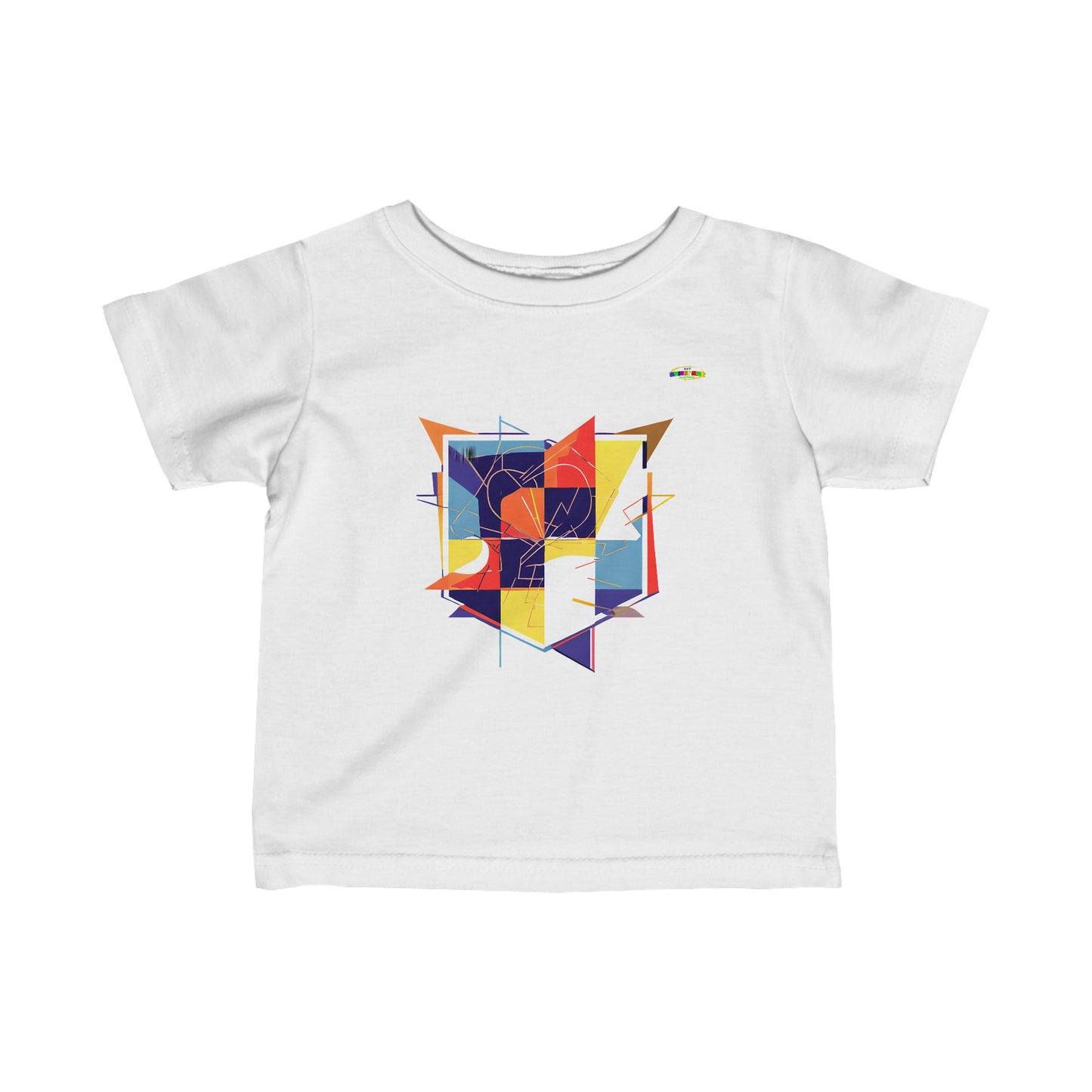 Little Mind Master Mindful Learning logo Infant Fine Jersey Tee--MyBrightSideClothing