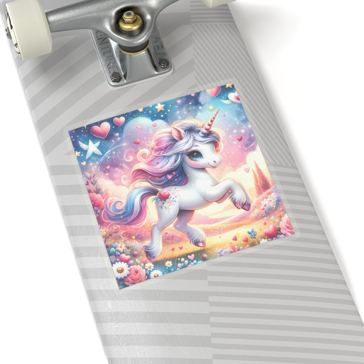 Magical Unicorn Love Kiss-Cut Sticker-My Bright Side Clothing