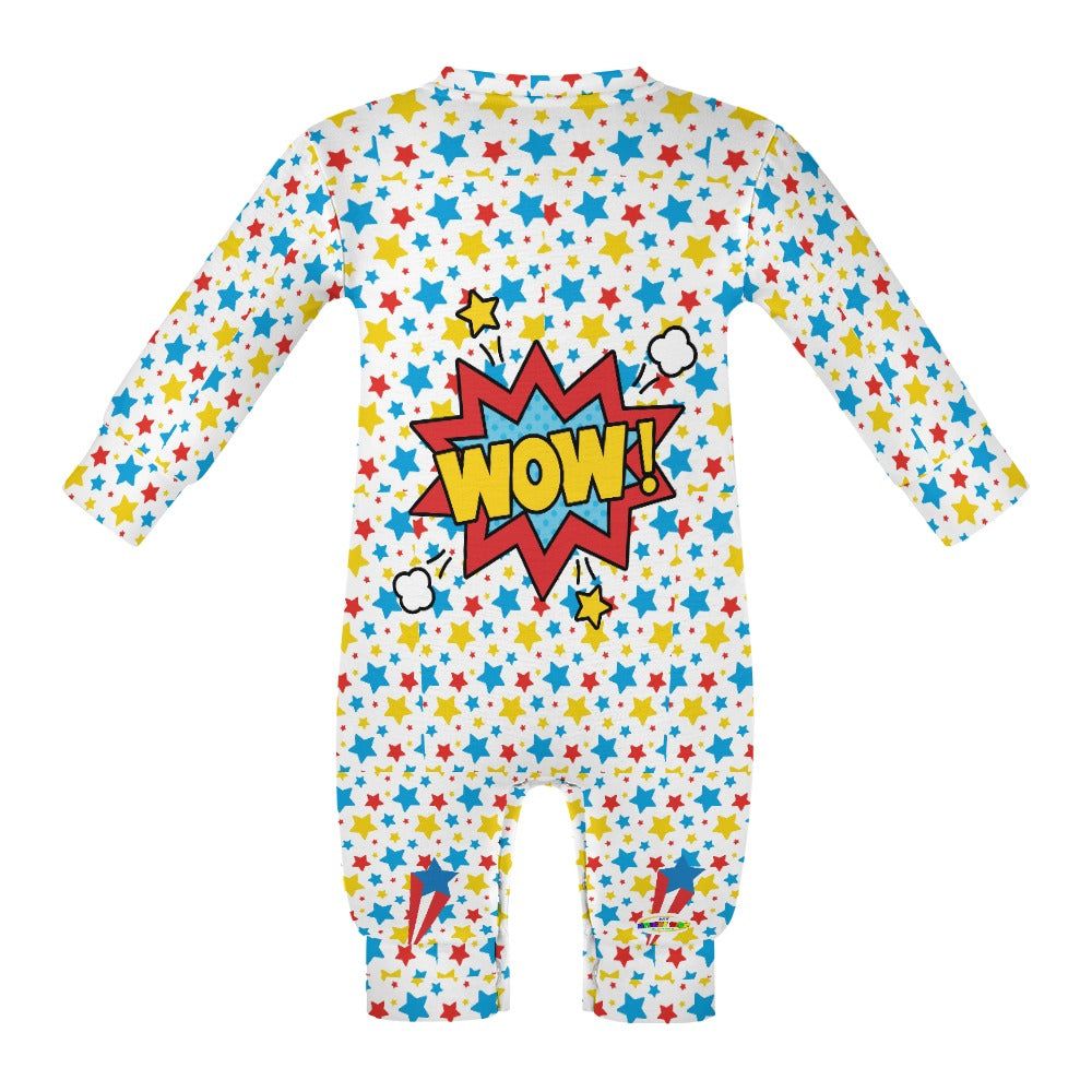 Superhero Theme Baby Romper-My Bright Side Clothing