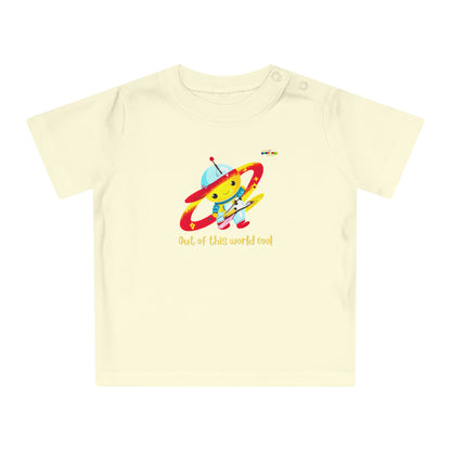 Cute Out of this world cool space boy graphic Baby T-Shirt-My Bright Side Clothing