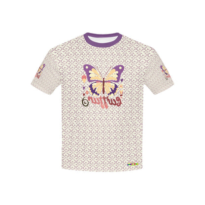 Beautiful Butterfly Pattern and Graphic-Children's T-shirt My Bright Side Clothing