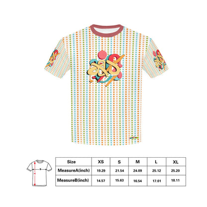 Retro Bright mind bright life subliminal message Pattern and Logo Children's T-shirt -My Bright Side Clothing