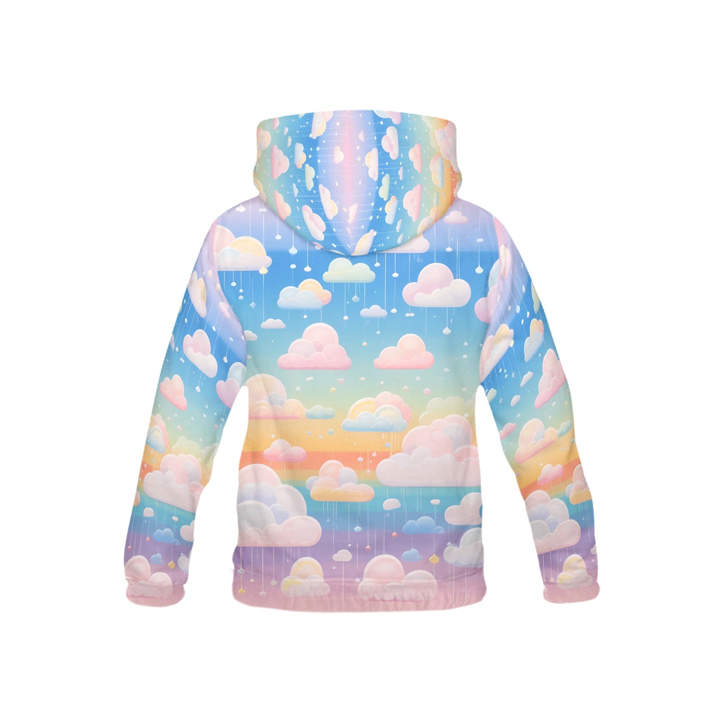 Beautiful Pastel Rainy Day Children's Hoodie -My Bright Side Clothing