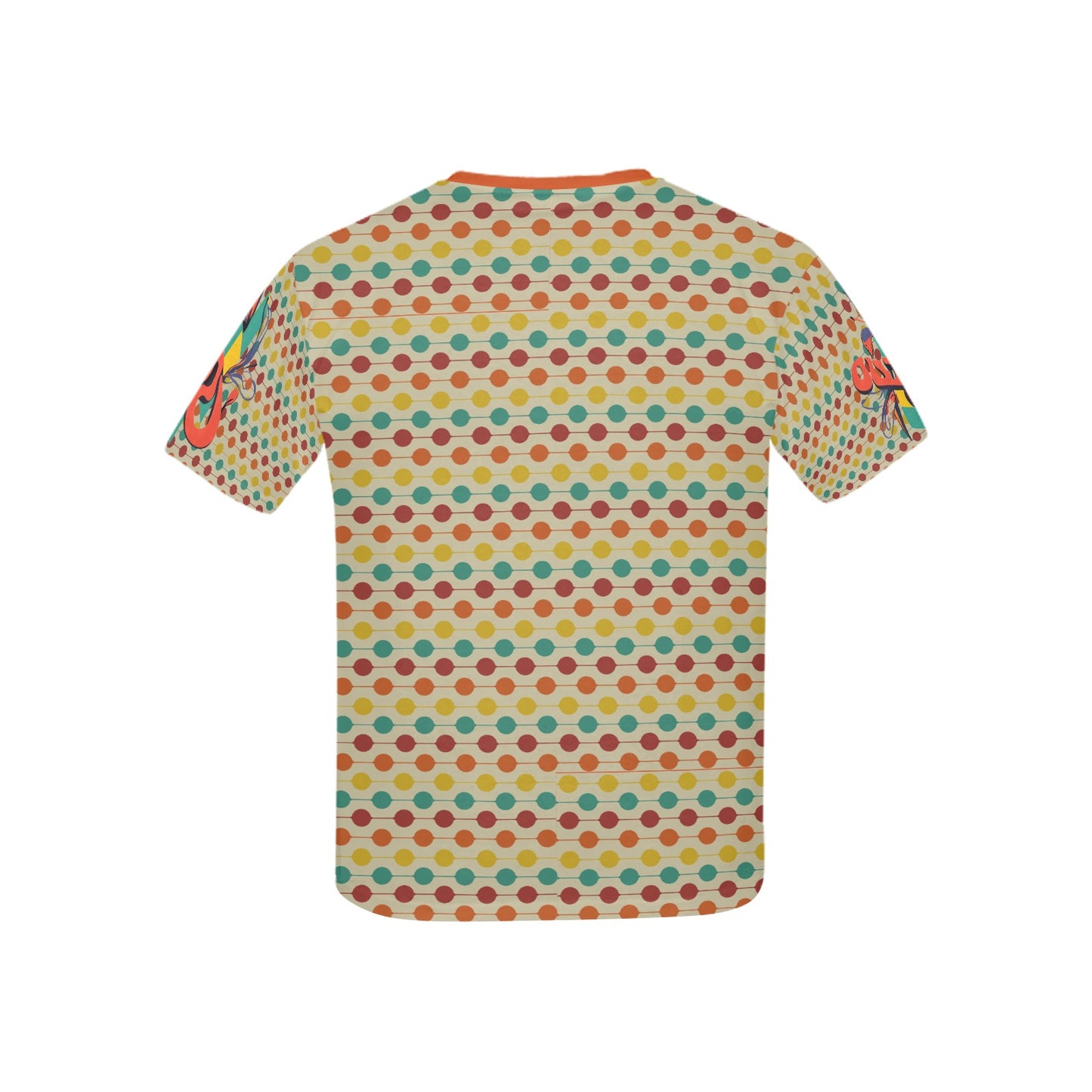 Retro Pattern and Logo Children's T-shirt -My Bright Side Clothing