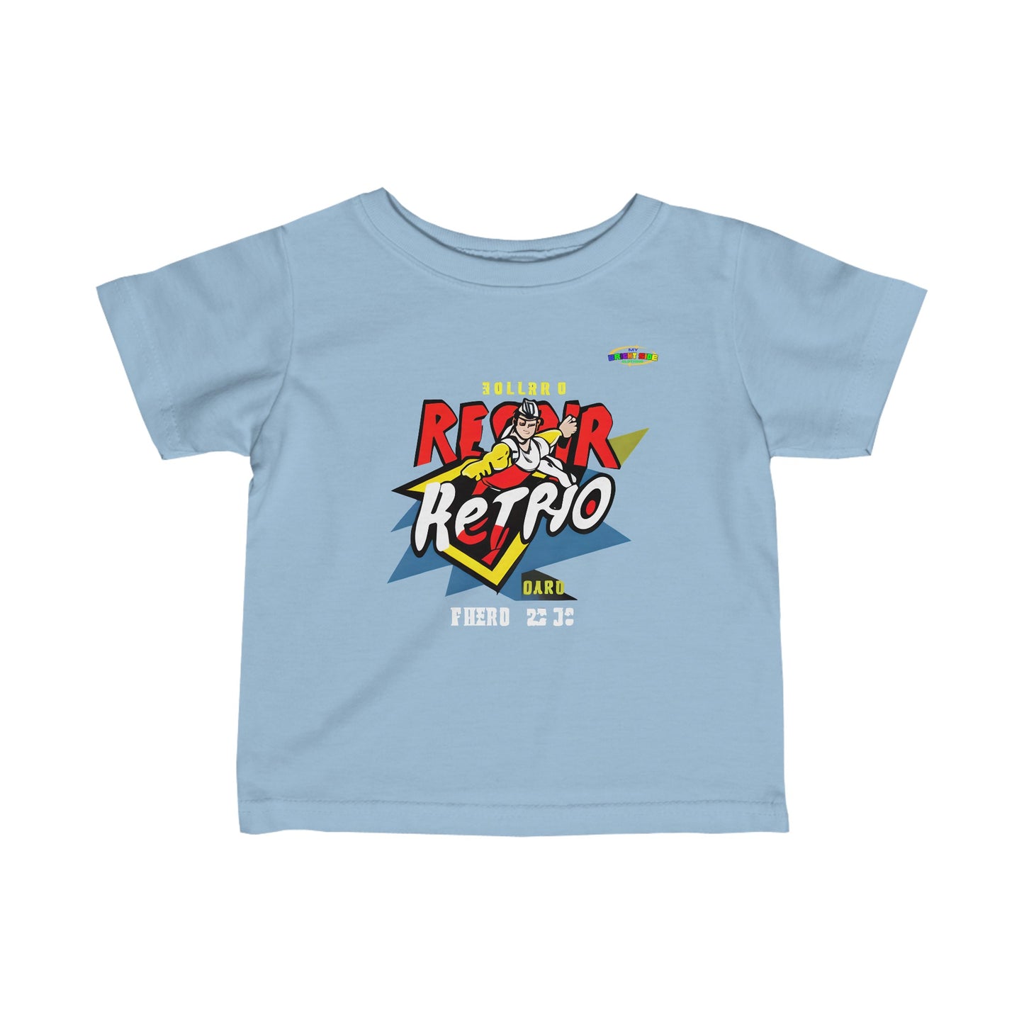 Hero of the Day Logo Infant Fine Jersey Tee--My Bright Side Clothing