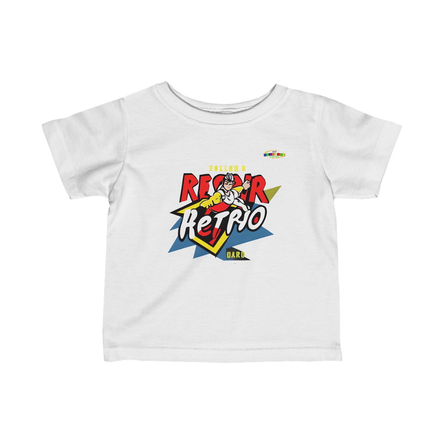 Hero of the Day Logo Infant Fine Jersey Tee--My Bright Side Clothing