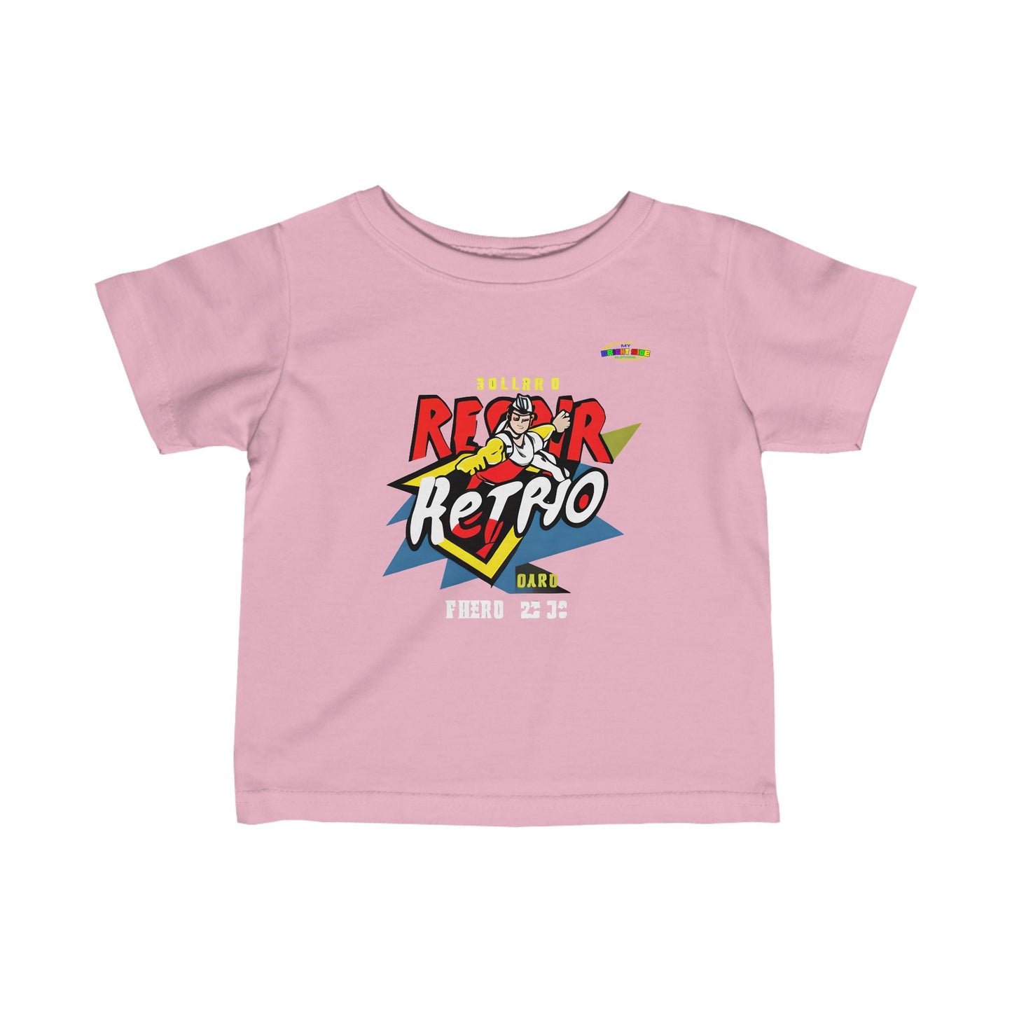 Hero of the Day Logo Infant Fine Jersey Tee--My Bright Side Clothing