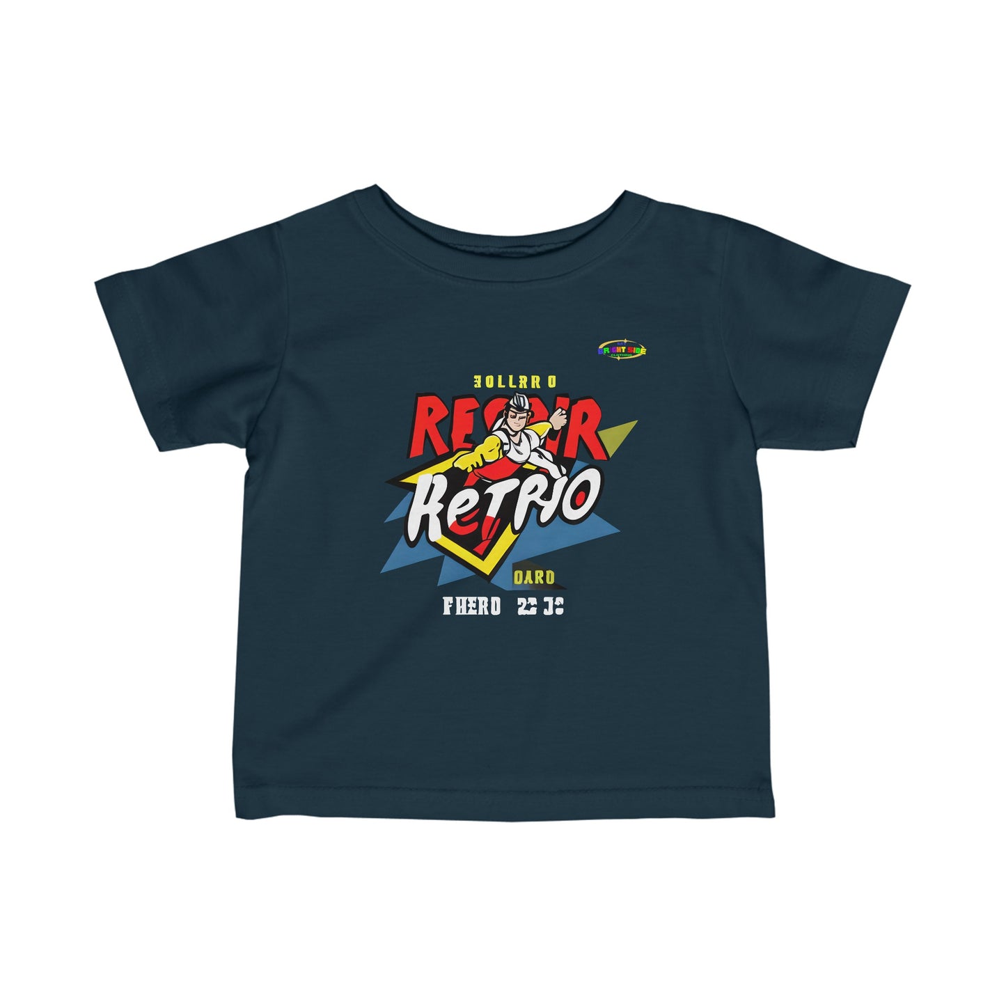 Hero of the Day Logo Infant Fine Jersey Tee--My Bright Side Clothing