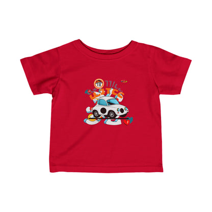 Cute Little Car Logo Infant Fine Jersey Tee-My Bright Side Clothing