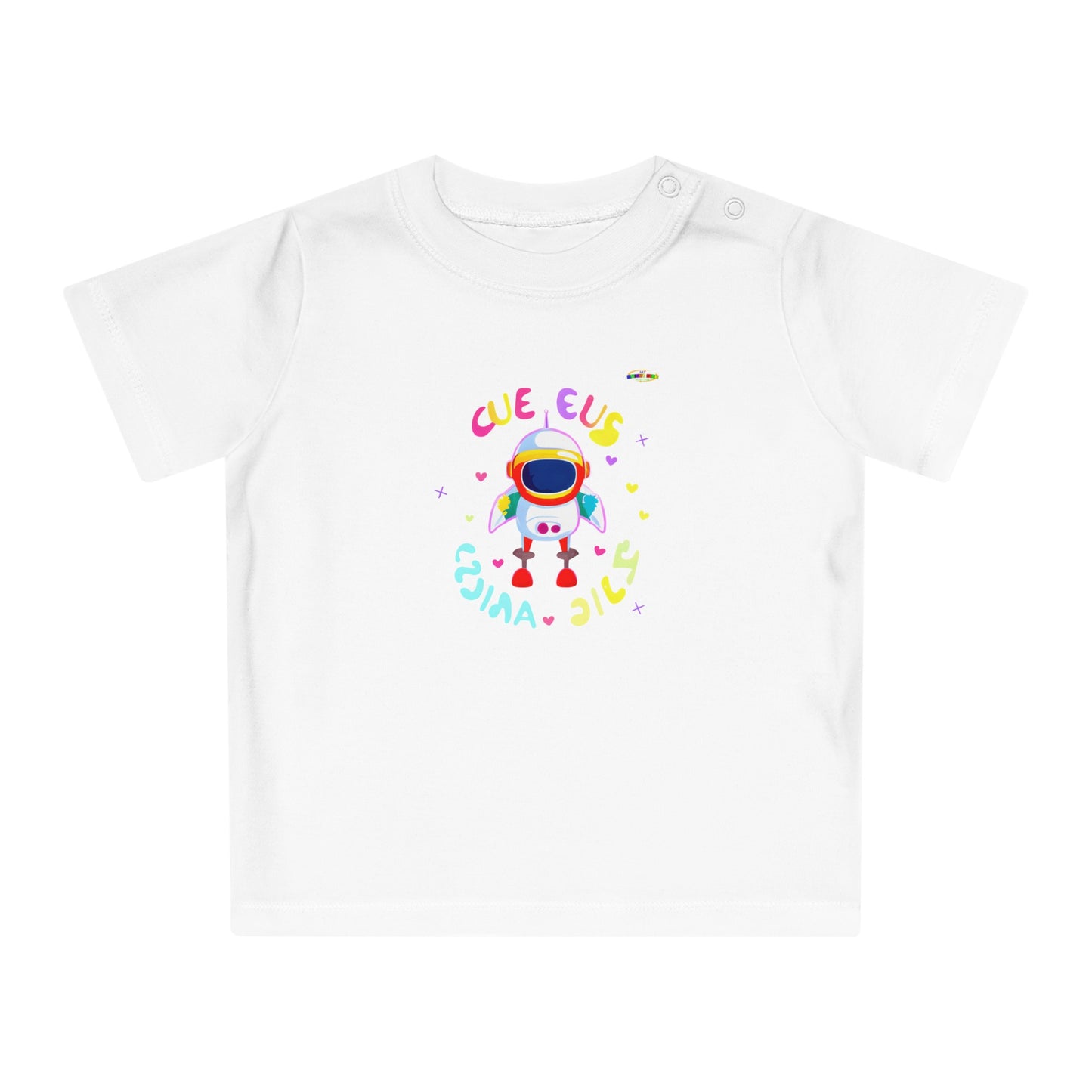 Cute Little Astronaut Baby T-Shirt-My Bright Side Clothing