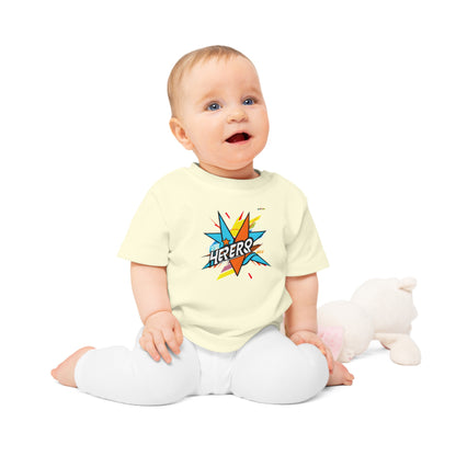 Hero of the Day Logo Baby T-Shirt--My Bright Side Clothing