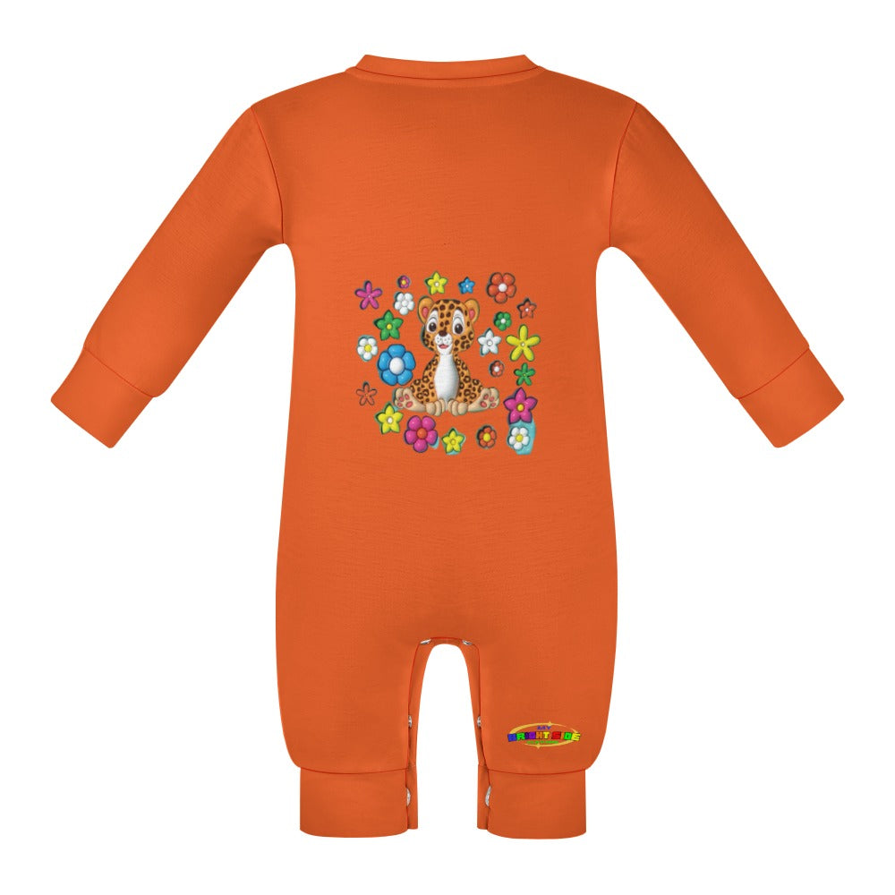 Cute Colourful Cartoon Tiger Baby Romper-My Bright Side Clothing