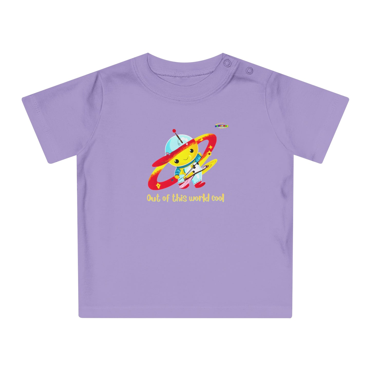 Cute Out of this world cool space boy graphic Baby T-Shirt-My Bright Side Clothing