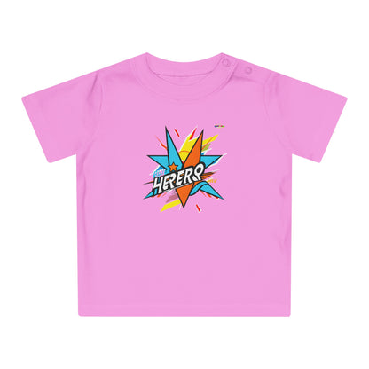 Hero of the Day Logo Baby T-Shirt--My Bright Side Clothing