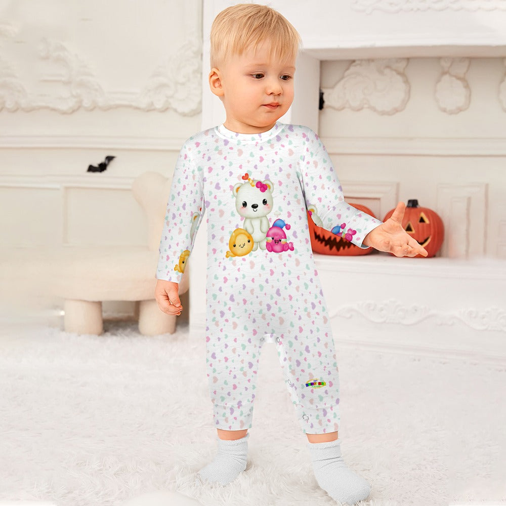 Cute Baby Polar Bear Baby Romper-My Bright Side Clothing