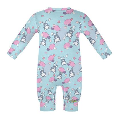 Cute Bunny Pattern Baby Romper-My Bright Side Clothing