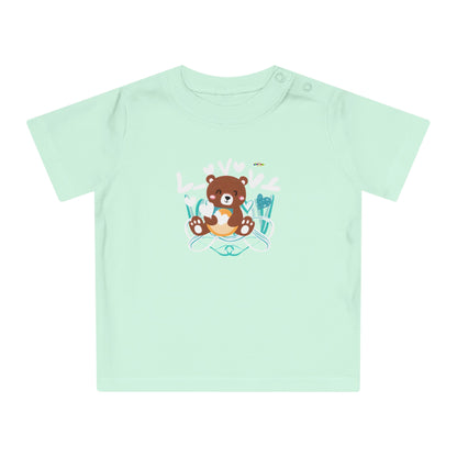 Cute Love Bear Baby T-Shirt-My Bright Side Clothing