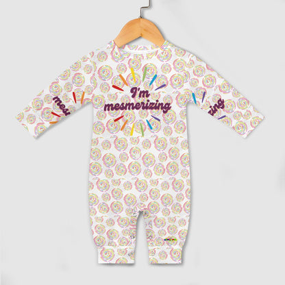 Cute im mesmerizing circle pattern  Baby Romper-My Bright Side Clothing