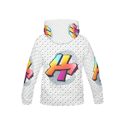 Colourful Abstract Pattern and Graphic Children's Hoodie-My Bright Side Clothing