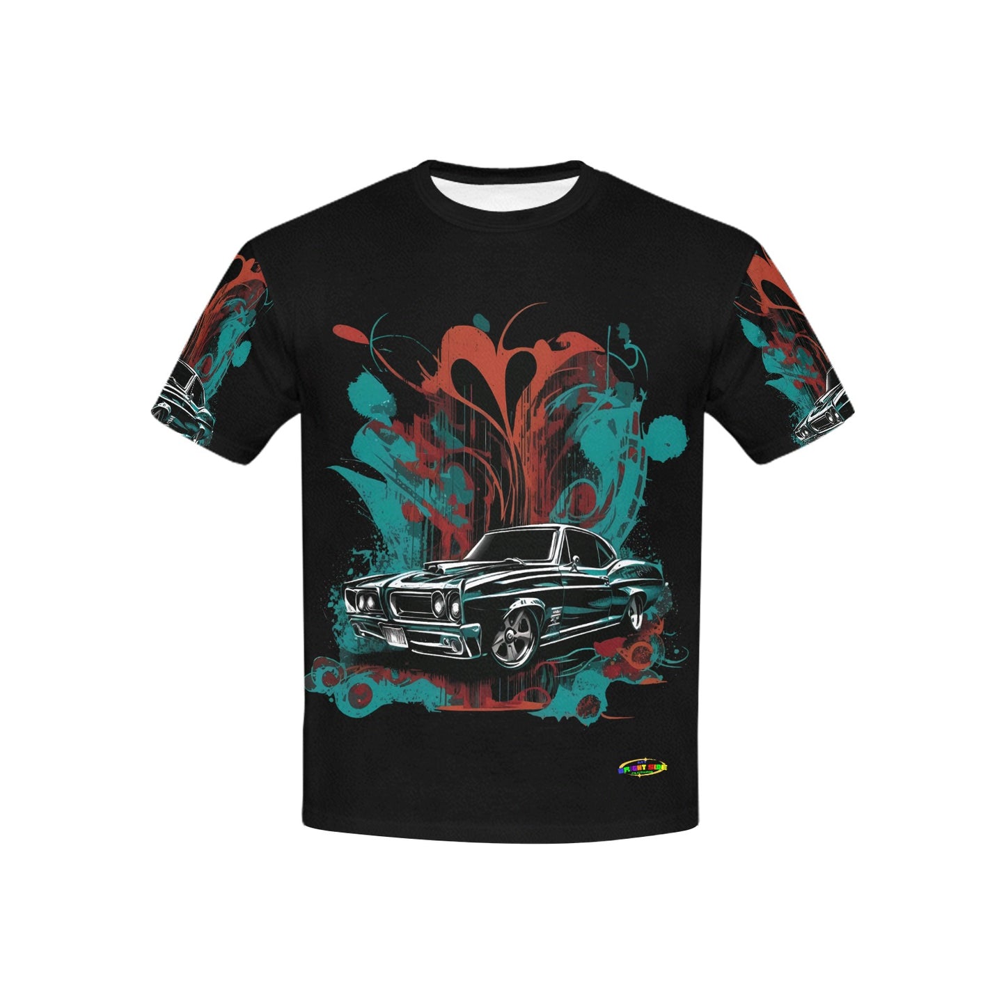 Vintage Sports Racing Car Children's T'shirt -My Bright Side Clothing