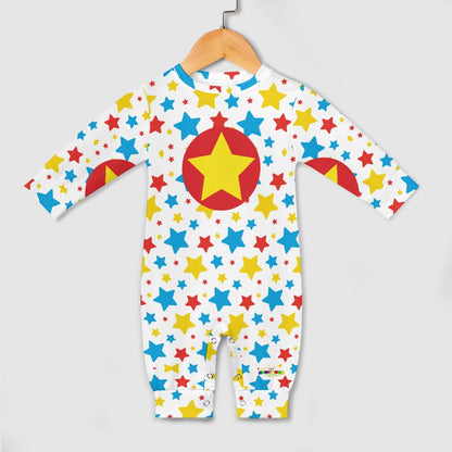 Superhero Theme Baby Romper-My Bright Side Clothing