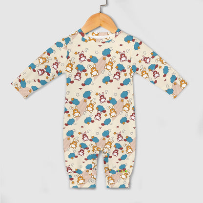 Cute Bunny Pattern Baby Romper-My Bright Side Clothing