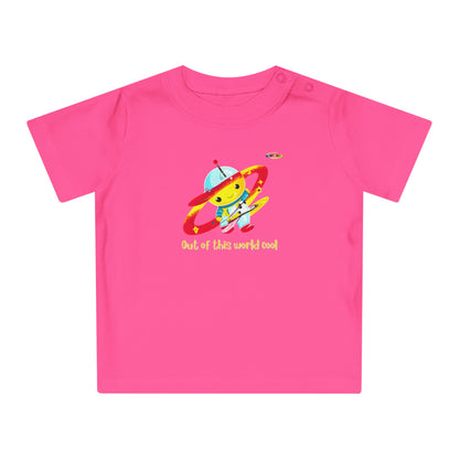 Cute Out of this world cool space boy graphic Baby T-Shirt-My Bright Side Clothing