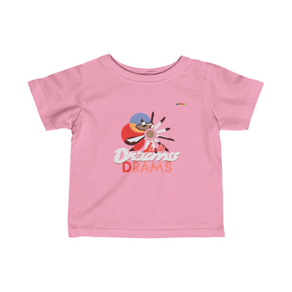 Cute Dreaming to fly logo Infant Fine Jersey Tee-My Bright Side Clothing