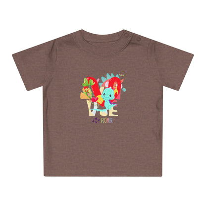 Cute roar-ing love baby dino graphic Baby T-Shirt--My Bright Side Clothing