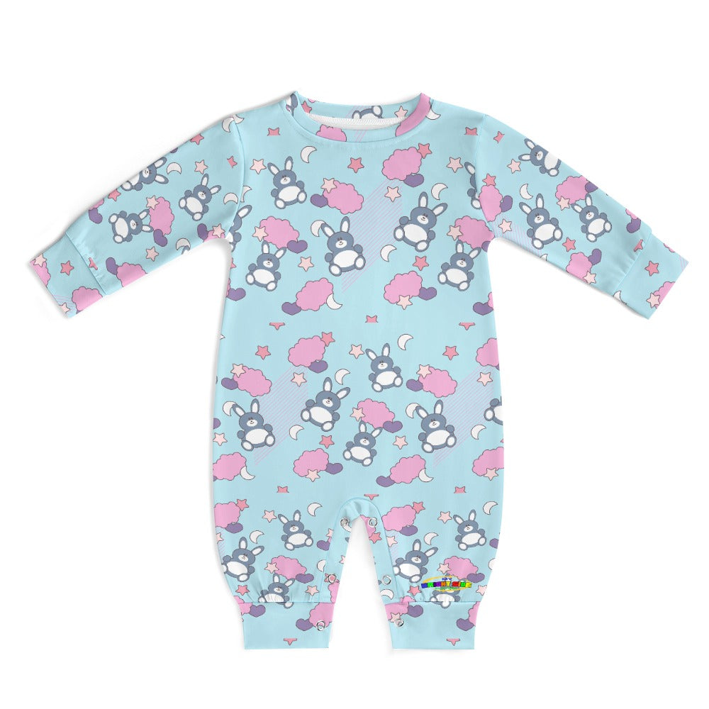 Cute Bunny Pattern Baby Romper-My Bright Side Clothing