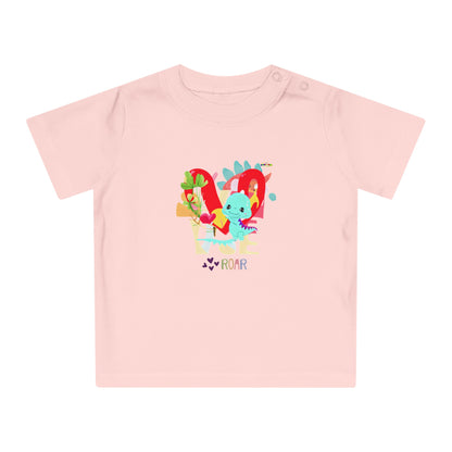 Cute roar-ing love baby dino graphic Baby T-Shirt--My Bright Side Clothing