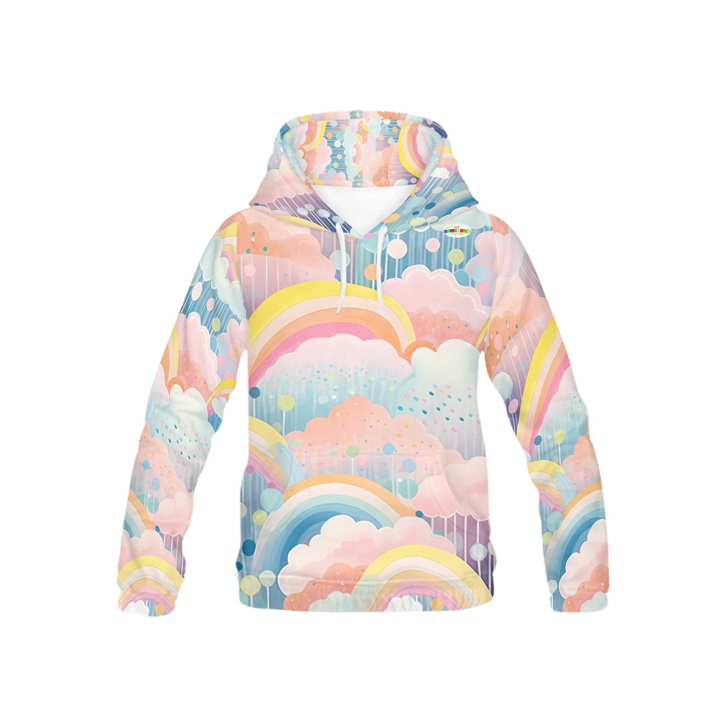 Beautiful Pastel Rainbow Children's Hoodie -My Bright Side Clothing