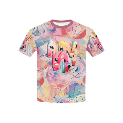 Beautiful Abstract Children's T-shirt-My Bright Side Clothing