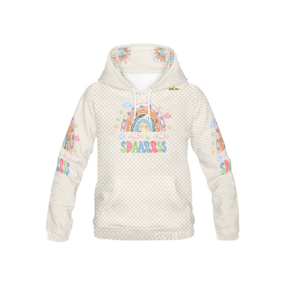 Lifes Amazing Pastel Rainbow Pattern and Graphic Children's Hoodie-My Bright Side Clothing