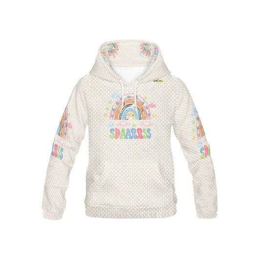 Lifes Amazing Pastel Rainbow Pattern and Graphic Children's Hoodie-My Bright Side Clothing