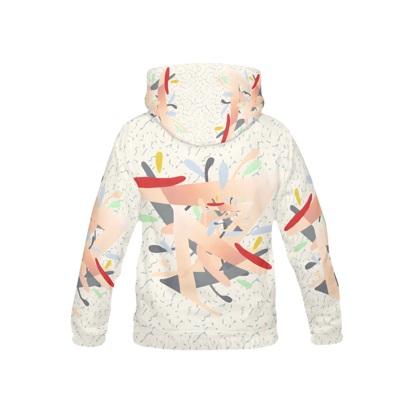 Pastel Abstract Pattern and Graphic Children's Hoodie-My Bright Side Clothing