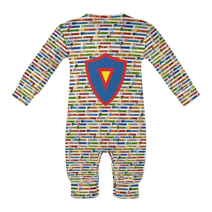 Superhero Theme Baby Romper-My Bright Side Clothing