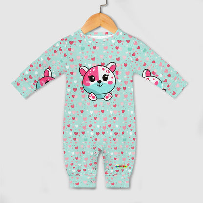 Cute Cartoon Puppy Baby Romper-My Bright Side Clothing