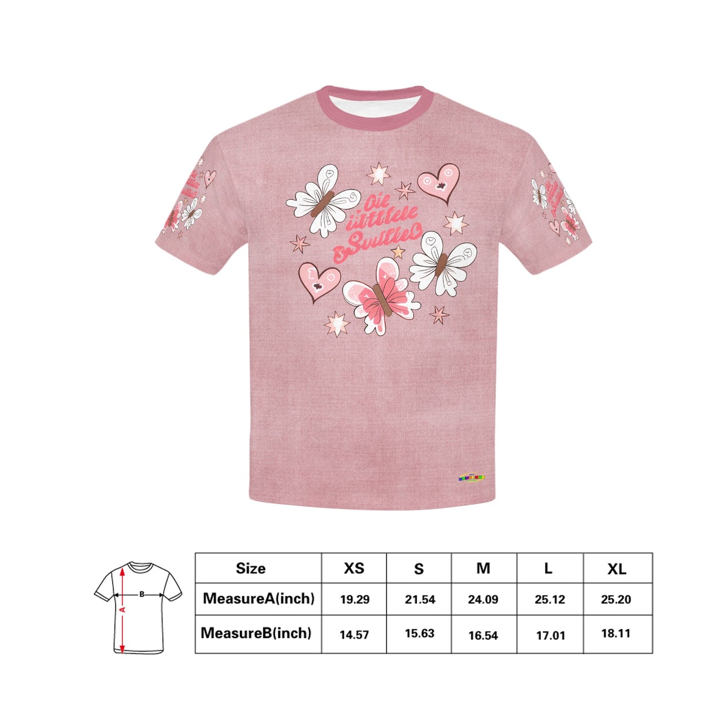 Beautiful  Butterfly Graphic-Children's T-shirt My Bright Side Clothing