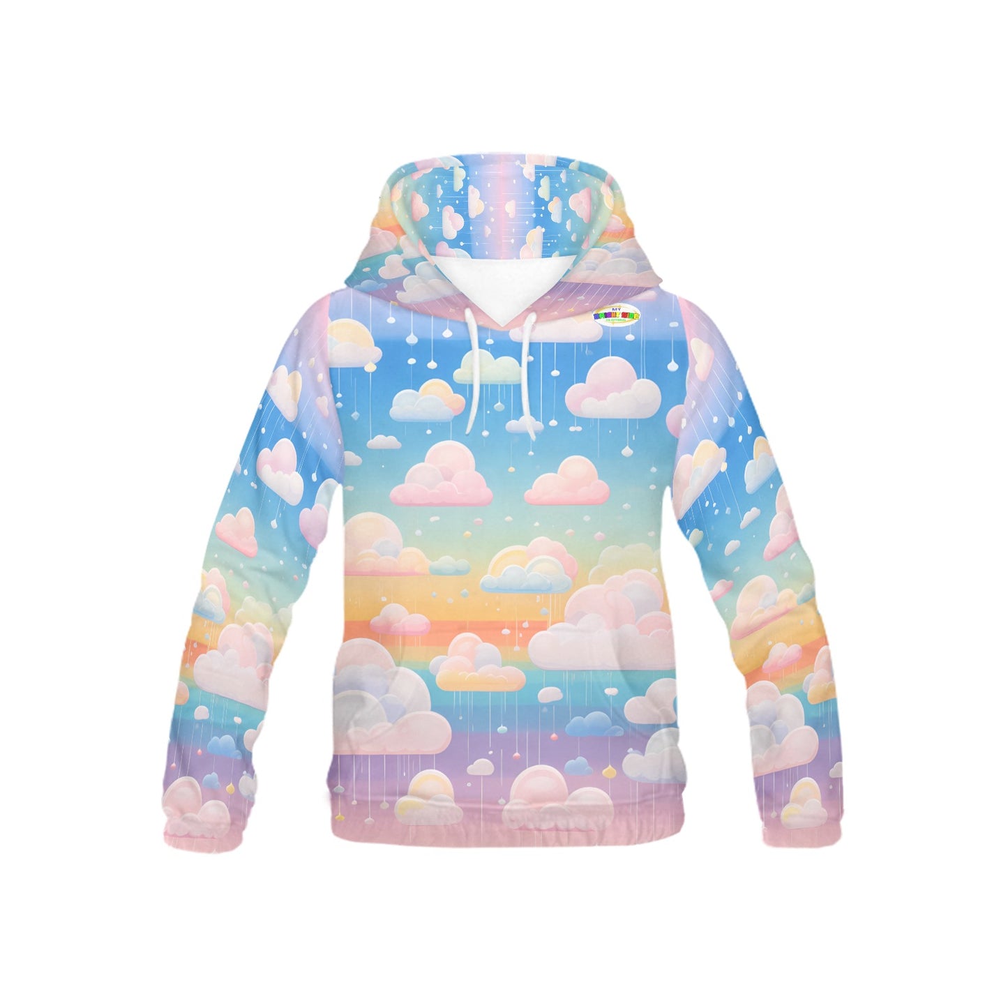 Beautiful Pastel Rainy Day Children's Hoodie -My Bright Side Clothing