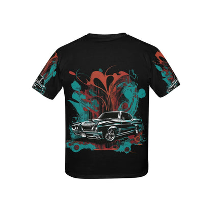 Vintage Sports Racing Car Children's T'shirt -My Bright Side Clothing