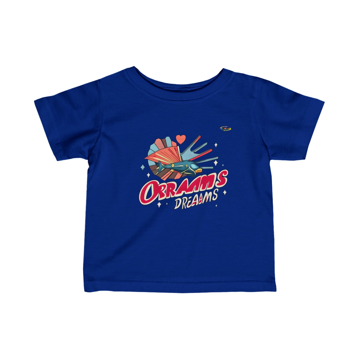 Cute Cool Flying Dreams Infant Fine Jersey Tee--My Bright Side Clothing