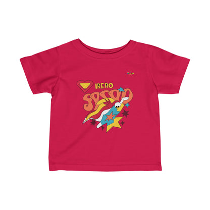 Cute Everyday Love Hero Logo Infant Fine Jersey Tee-MyBrightSideClothing