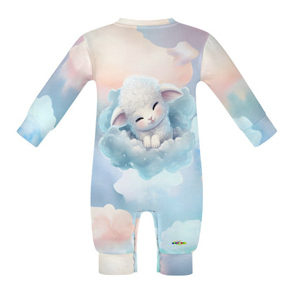 Cute Sleepy little Lamb Baby Romper-My Bright Side Clothing