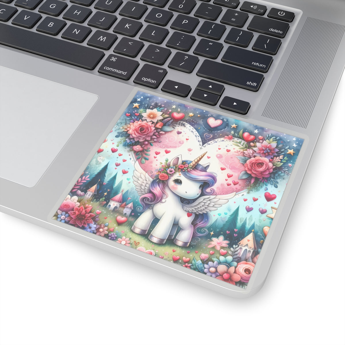 Magical Unicorn Love Kiss-Cut Sticker-My Bright Side Clothing