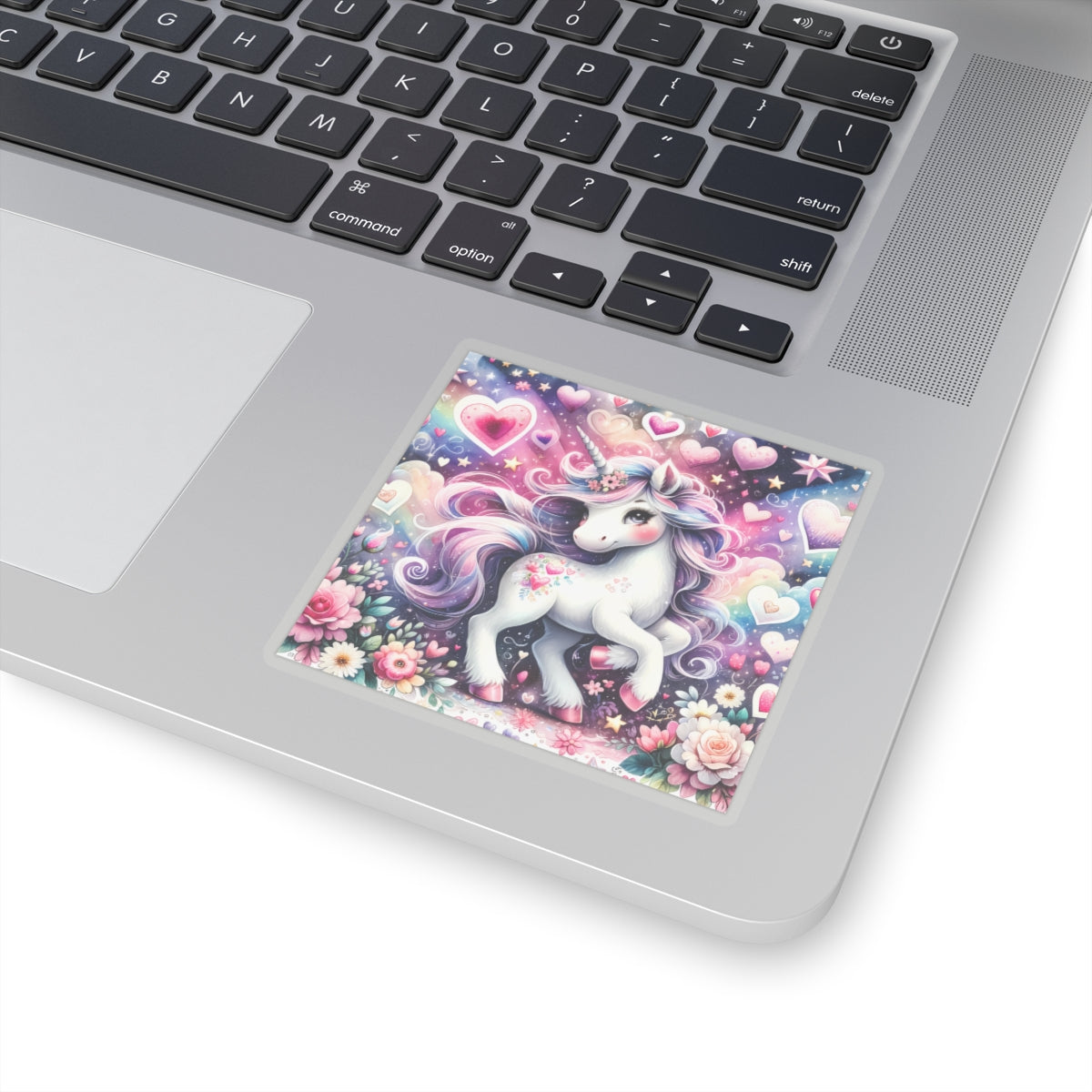 Magical Unicorn Love Kiss-Cut Sticker-My Bright Side Clothing