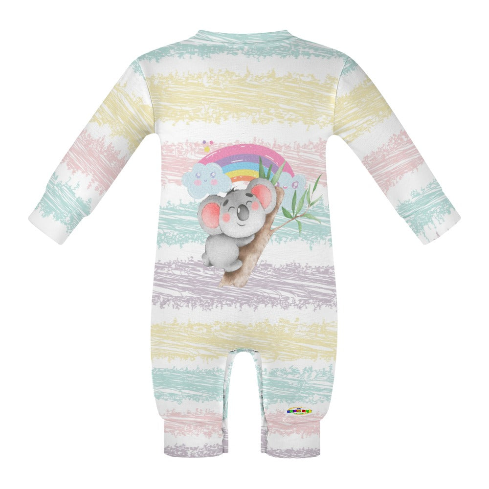 Cute Rainbow Kola Baby Romper-My Bright Side Clothing