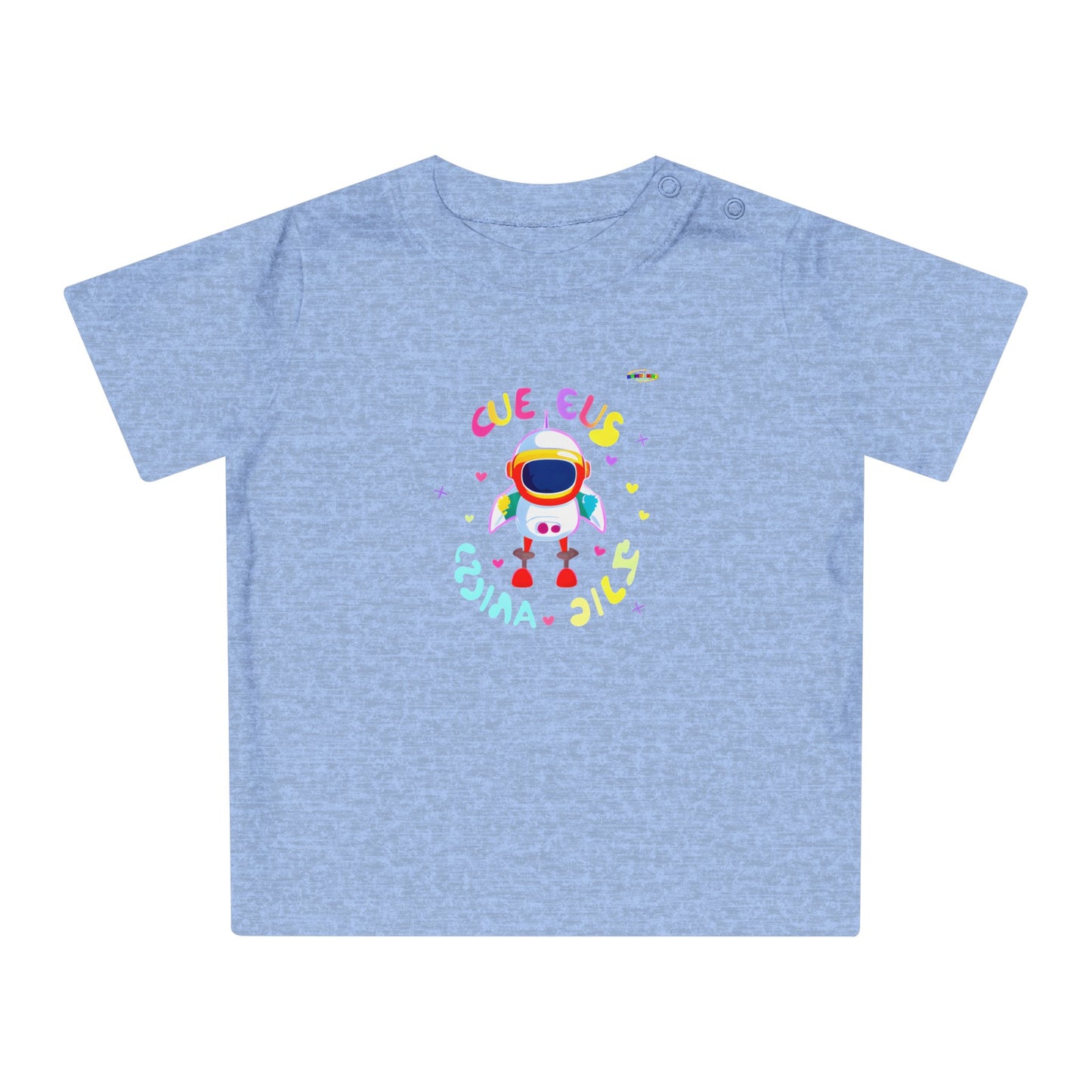 Cute Little Astronaut Baby T-Shirt-My Bright Side Clothing