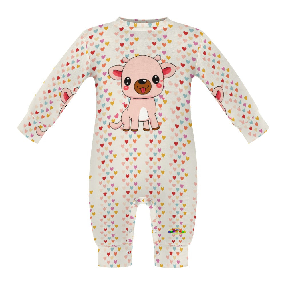 Cute Baby Cow Baby Romper-My Bright Side Clothing